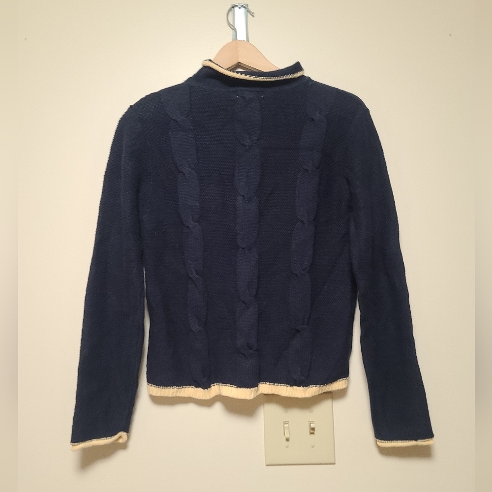 Christopher & Banks knit mock neck sz s